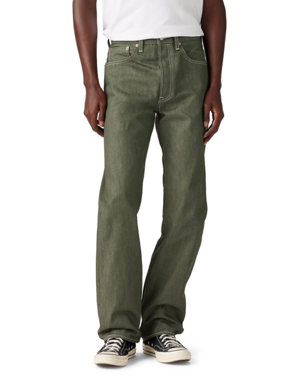 Men's Levi's® 501™ Original Shrink-To-Fit Jeans - Green - 34x32 NWOT
